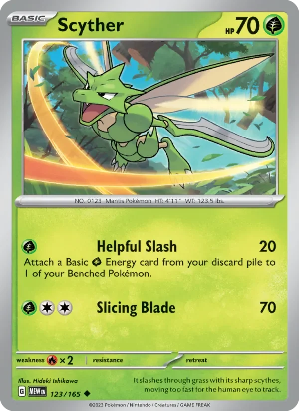 Scyther - Non-holo