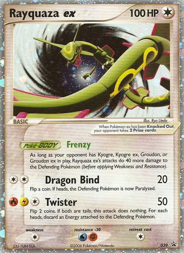 Rayquaza ex - Holo