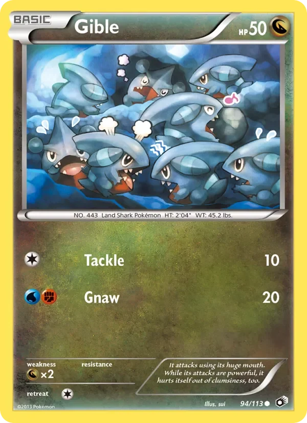 Gible - Non-holo
