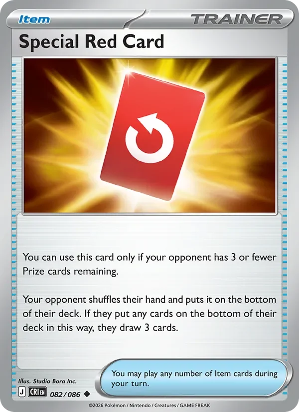 Special Red Card - Non-holo