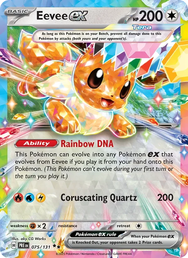 Eevee ex - Holo