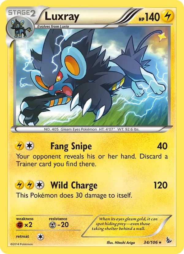 Luxray - Non-holo