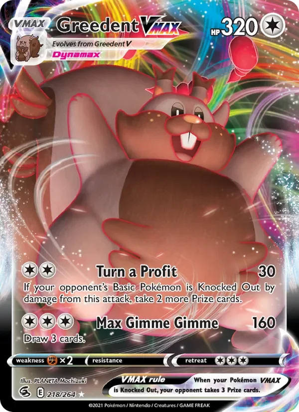 Greedent VMAX - Full Art