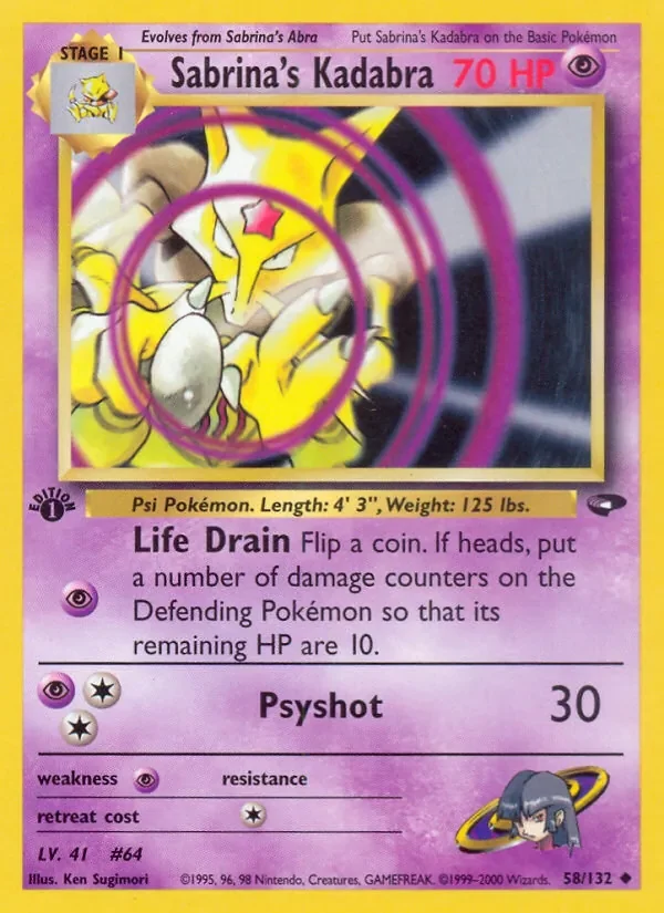Sabrina's Kadabra - Non-holo