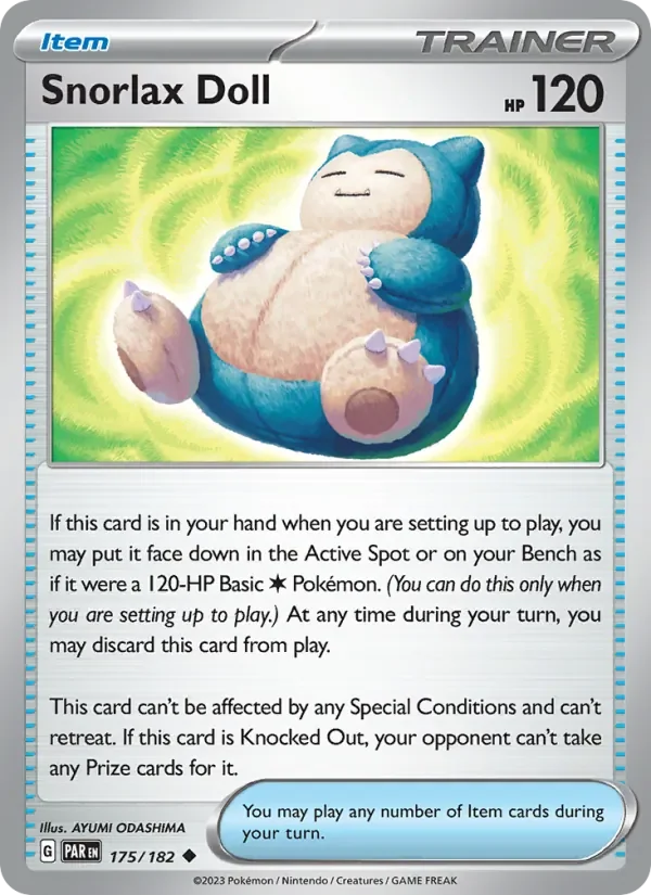 Snorlax Doll - Non-holo
