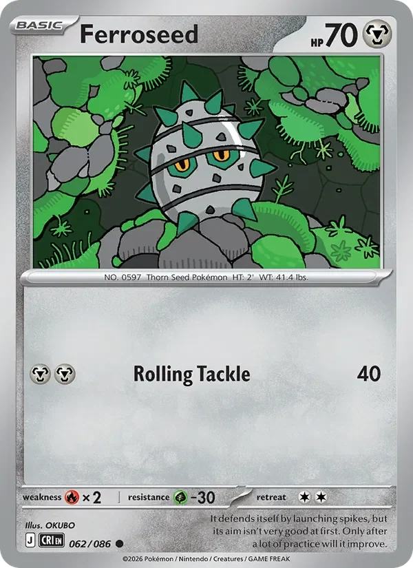Ferroseed - Non-holo