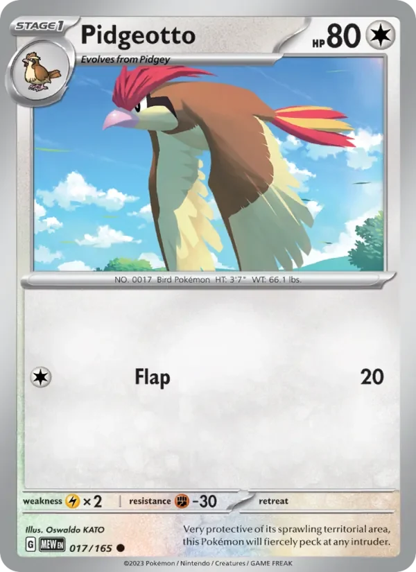 Pidgeotto - Non-holo
