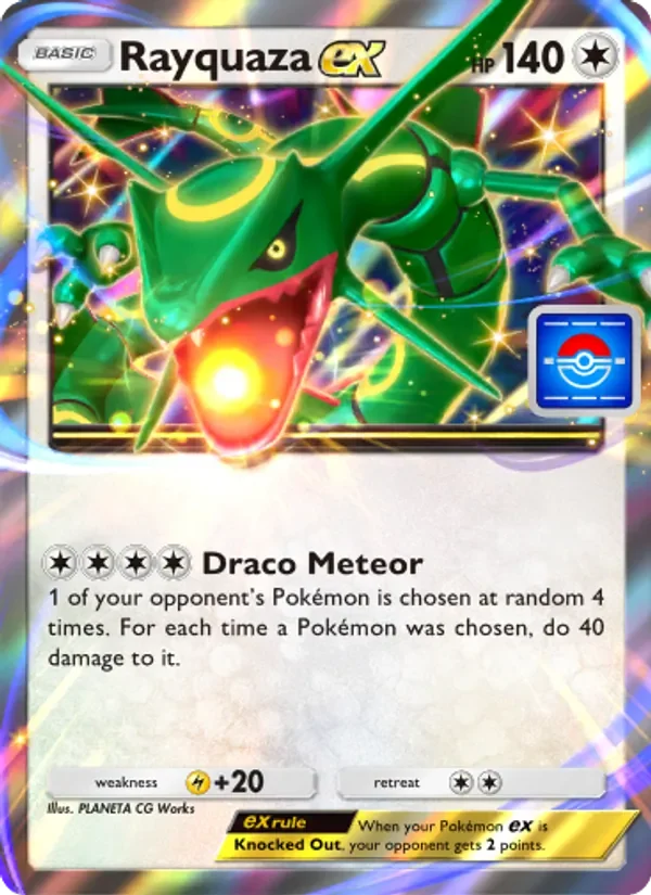 Rayquaza ex - Non-holo