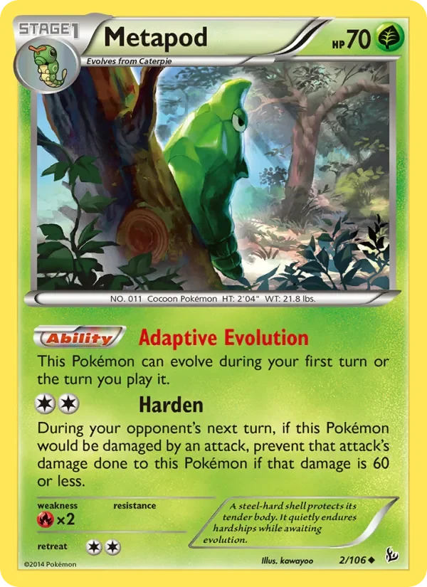Metapod - Non-holo