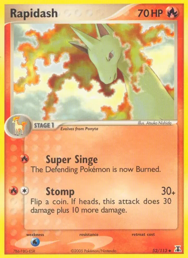 Rapidash - Non-holo