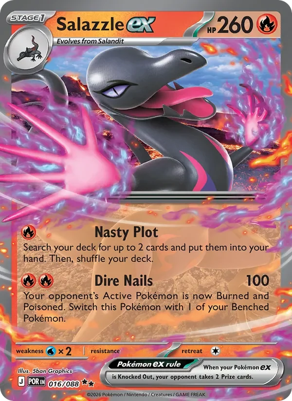 Salazzle ex - Holo