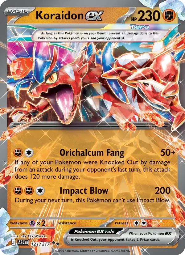 Koraidon ex - Holo