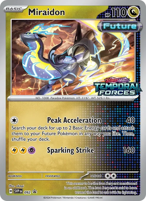 Miraidon - Holo - Set Logo