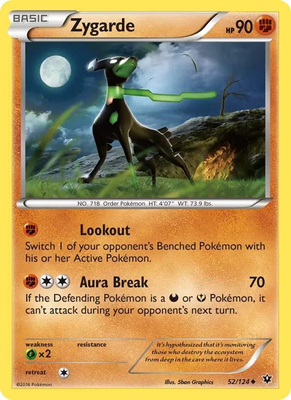 Zygarde - Non-holo