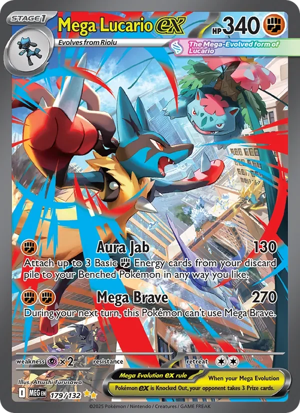 Mega Lucario ex - Full Art