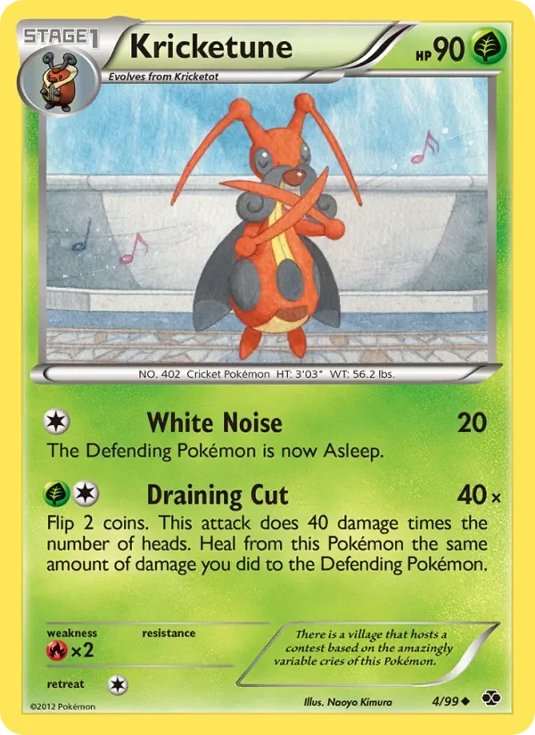 Kricketune - Non-holo