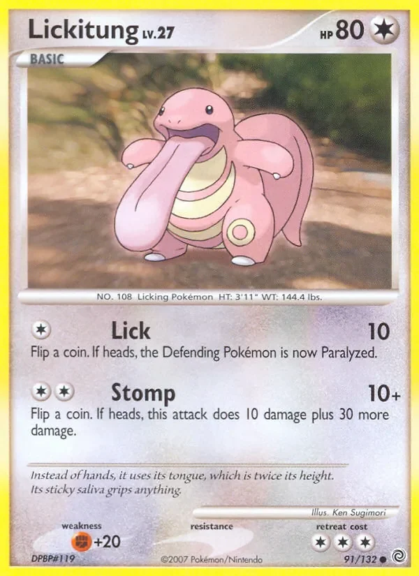 Lickitung - Non-holo