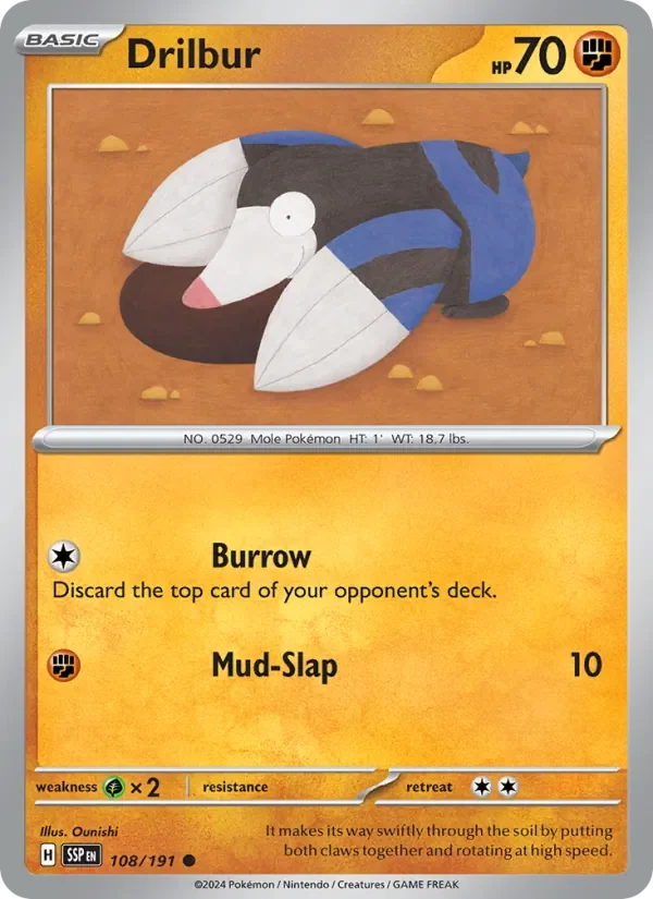 Drilbur - Non-holo