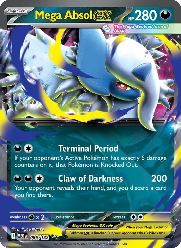 Mega Absol ex - Holo