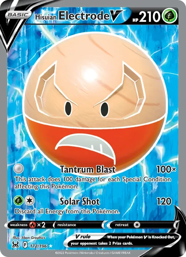 Hisuian Electrode V - Holo