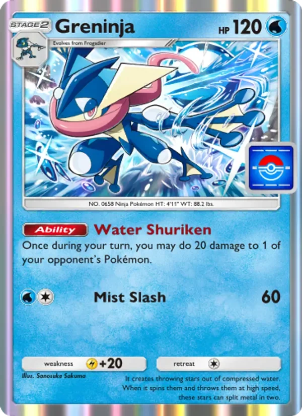 Greninja - Non-holo