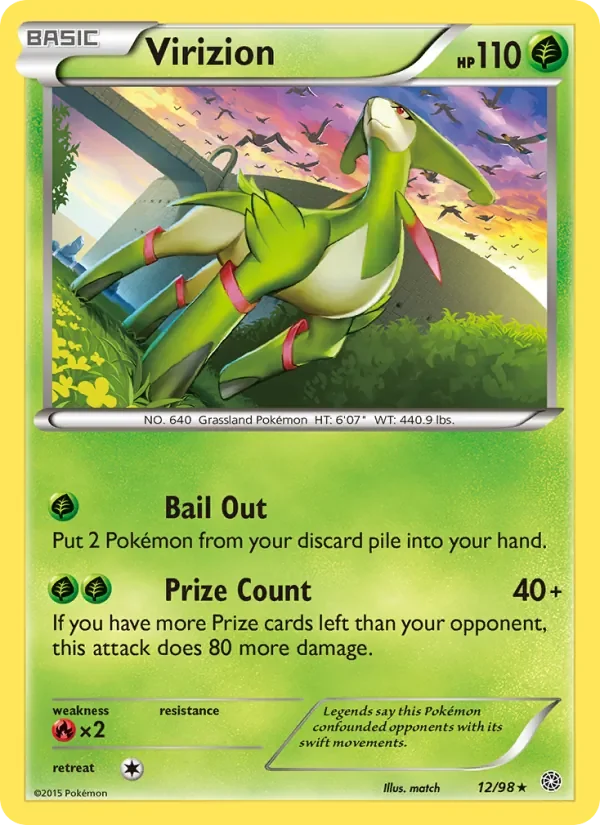 Virizion - Non-holo