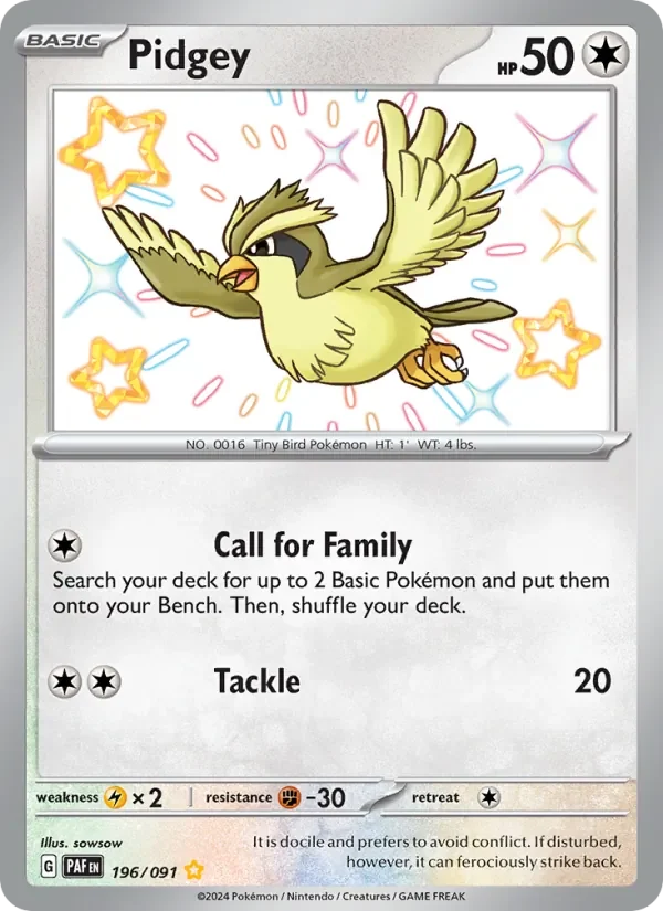 Pidgey - Holo