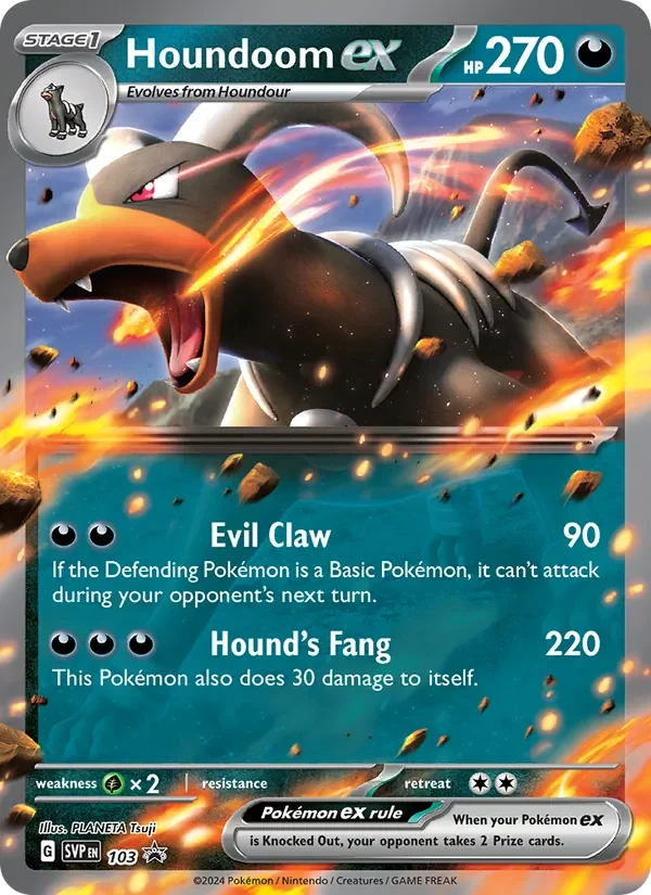 Houndoom ex - Holo