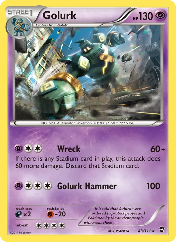 Golurk - Non-holo