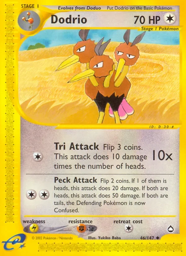Dodrio - Non-holo