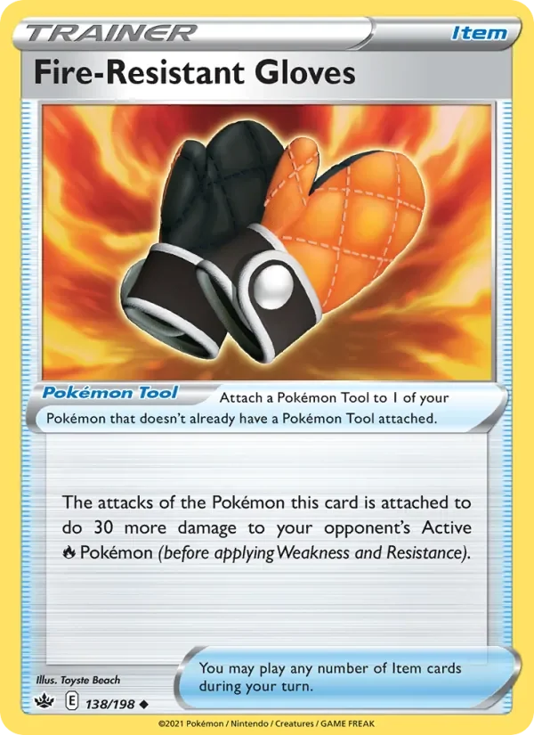 Fire-Resistant Gloves - Non-holo