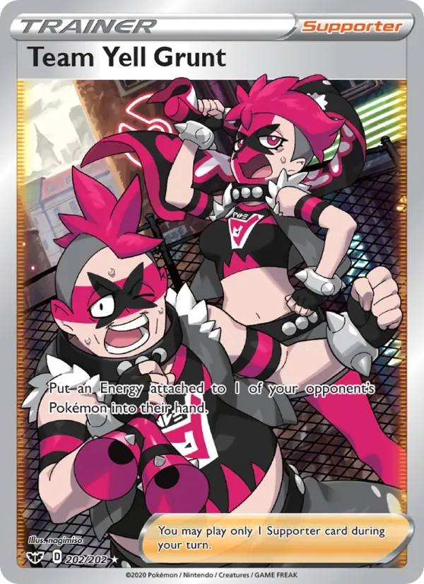 Team Yell Grunt - Holo