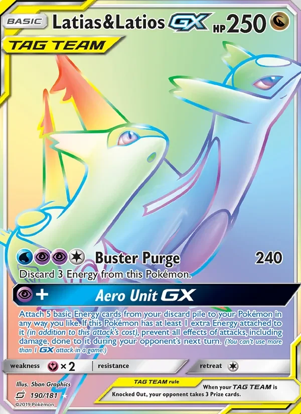 Latias & Latios GX - Non-holo