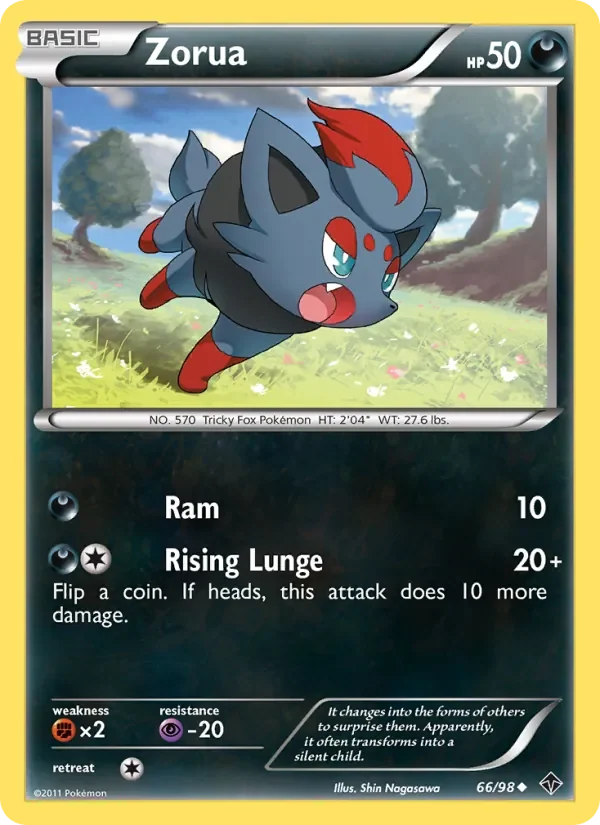 Zorua - Non-holo