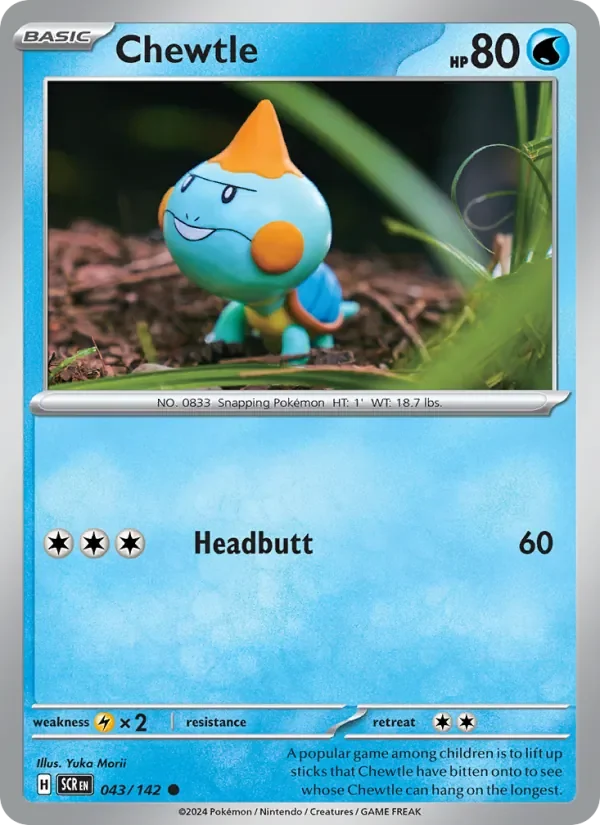 Chewtle - Non-holo