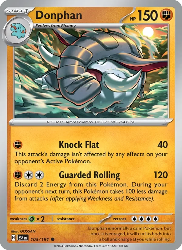 Donphan - Non-holo