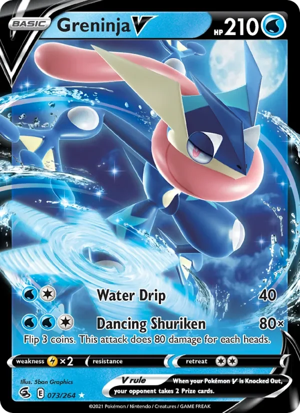 Greninja V - Holo
