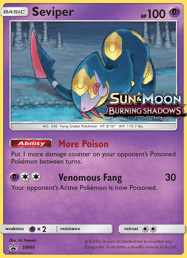 Seviper - Non-holo