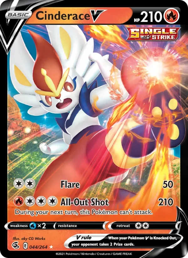 Cinderace V - Holo