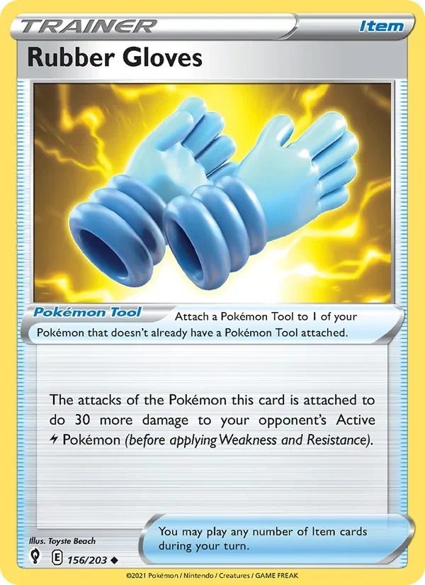 Rubber Gloves - Non-holo