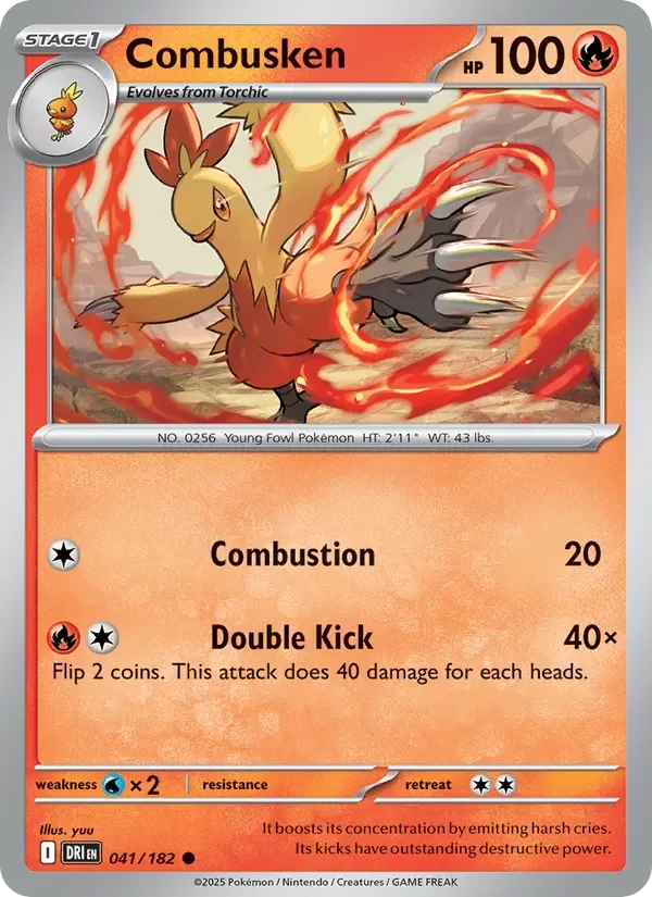 Combusken - Non-holo