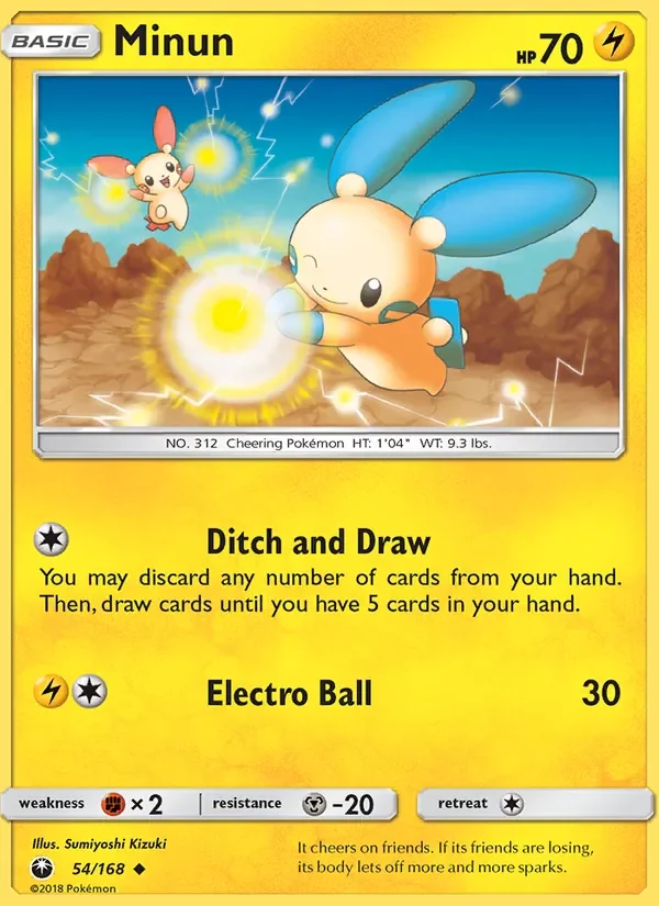 Minun - Non-holo