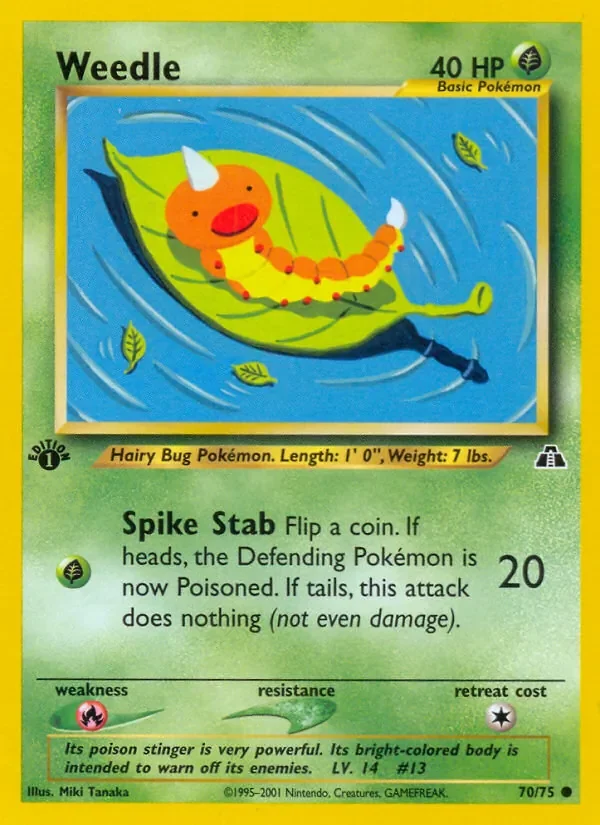 Weedle - Non-holo