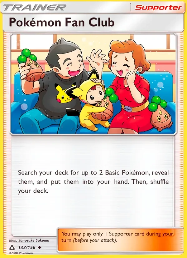 Pokémon Fan Club - Non-holo