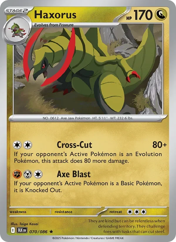 Haxorus - Holo