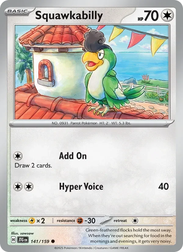 Squawkabilly - Non-holo
