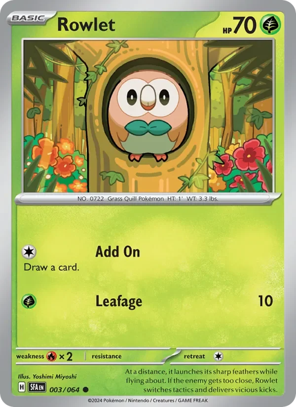 Rowlet - Non-holo