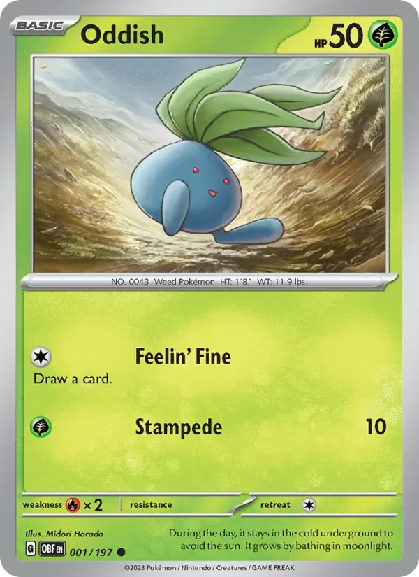 Oddish - Non-holo