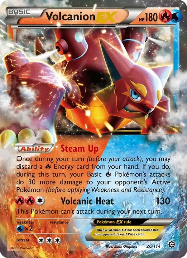 Volcanion EX - Non-holo