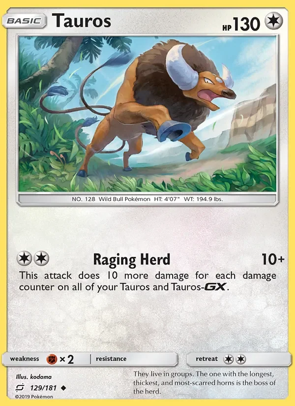 Tauros - Non-holo